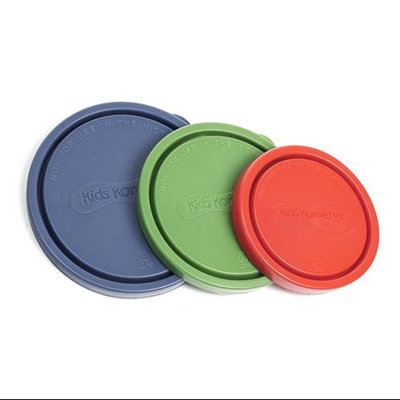 Kids Konserve Round Nesting Containers Lids (Set of 3)
