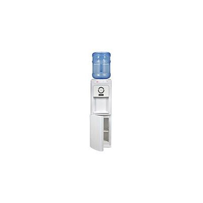 Hamilton Beach Hot & Cold Top Load Water Dispenser with Storage Cabinet, White