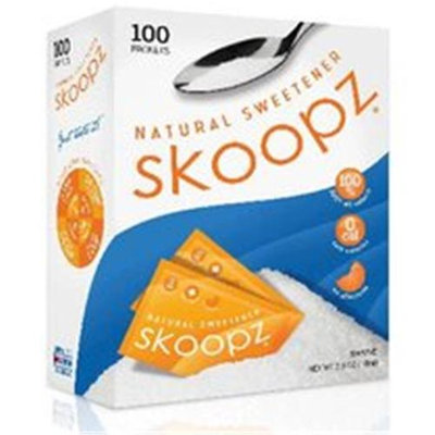 G3 Distributors, Llc. G3 Distributors LLC. 00200S-12 Skoopz 100 Count Natural Sweetener Packets - Case of 12