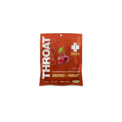 Redd Remedies - Throat Drops Cherry - 16 Drops