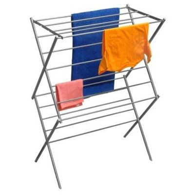 Ybm Home Deluxe Stainless Steel Foldable Drying Rack