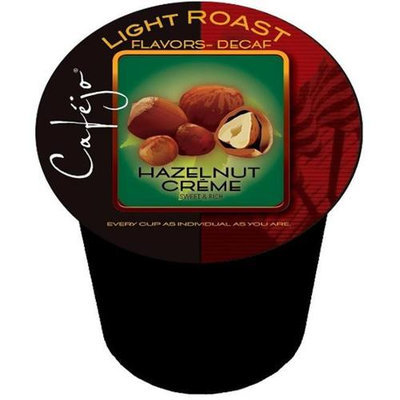 Cafejo K-CJ-DHC-1-50 Decaf Hazelnut Creme K-Cups for Keurig Brewers