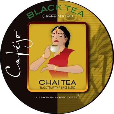 Cafejo K-CJT-CT-1-24 Chai Tea K-Cups - 24 ct
