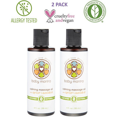 Baby Mantra Calming Baby Massage Oil 2 Pack