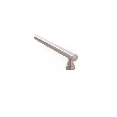 ARISTA 18 in. x 1 in. Straight Decorative Safety Assist Bar in Brushed Stainless Steel MFA8802-18SGB-BN