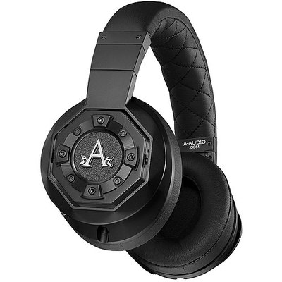 A-Audio Black A02 Legacy Over-Ear Headphones