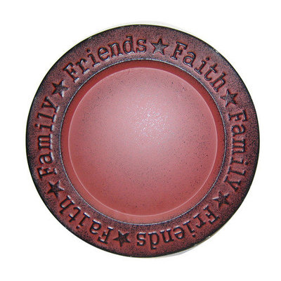 Craft Outlet Faith-Family-Friend Dish, Antique Rustic