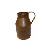 Craft Outlet Shabby Elegance Milk Can Hurricane