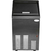 Bluestone Appliance 16.5 in. 80 lb. Undercounter Icemaker in Stainless Steel Door and Black Body BCIM65