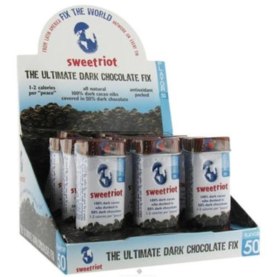 Sweetriot Chocolate Covered Cacao Nibs Flavor 50 - 1 oz