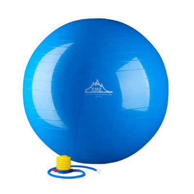 Black Mountain Products 2000 lbs Anti Burst Exercise Stability Ball with Pump Color: Purple