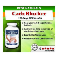 Best Naturals #1 Carb Blocker with White Kidney Bean Extract -- 90 Capsules
