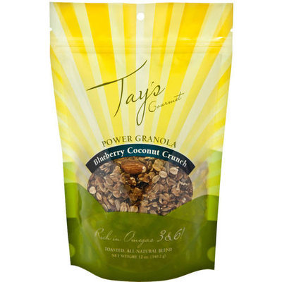 Tay's Gourmet Blueberry Coconut Crunch Power Granola, 12 oz