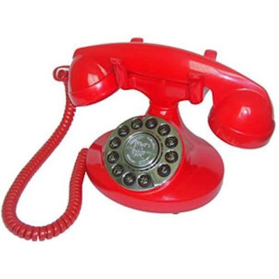 Paramount PMT-ALEXIS-RD Dalexis 1922 Decorator Phone Red
