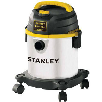 Stanley Sl18136 3-gallon Portable Stainless Steel Wet/dry Vacuum