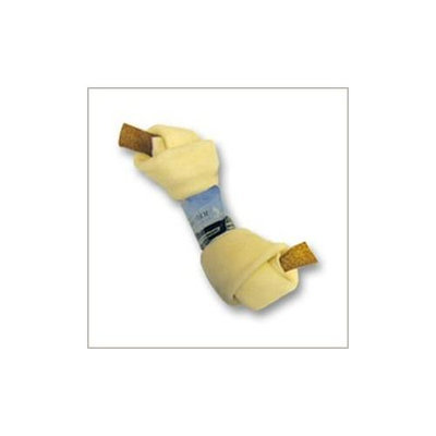 Wholesome Hide Flat Knot Bone with Bacon 4-5 in. - SSP027