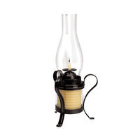 Eclipse Home Decor Llc Eclipse Home Decor, LLC 40-Hour Coil Candle with Hurricane Lamp 20625B