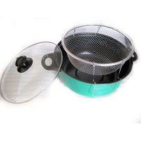Gourmet Chef 4.5 Quart Non Stick Deep Fryer with Lid