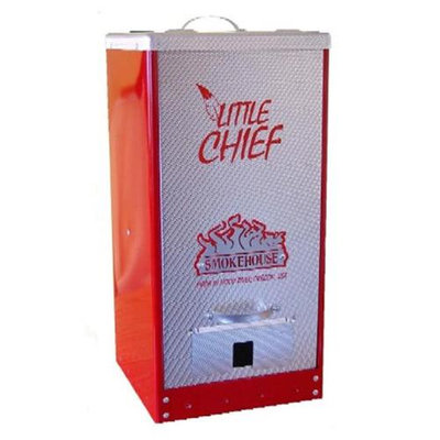 Smokehouse Products 9900-000-0RED Red Little Chief Front Load Smoker