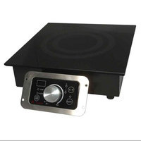 Sunpentown Int'l SUNPENTOWN SR-183R 1800W Built-In Commercial Induction Range