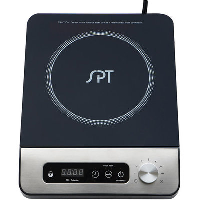 Sunpentown Int'l Inc SPT SR-1884SS 1650W Induction Cooktop with Control Knob