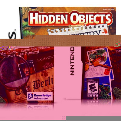 KNOWLEDGE ADVENTURE#44; INC. KA20862 Hidden Objects: Mystery Stories Bilingual Nintendo Ds