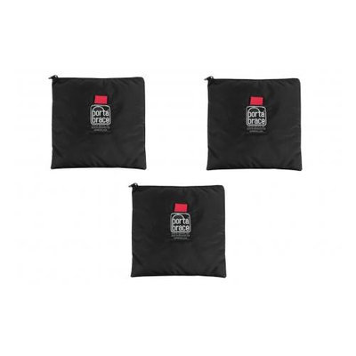 Porta Brace CS-B93 3 Unit Camcorder Stuff Sack Set, Black