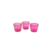 Danya B. SH70-PK Cut Glass Vot