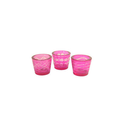 Danya B. SH70-PK Cut Glass Vot