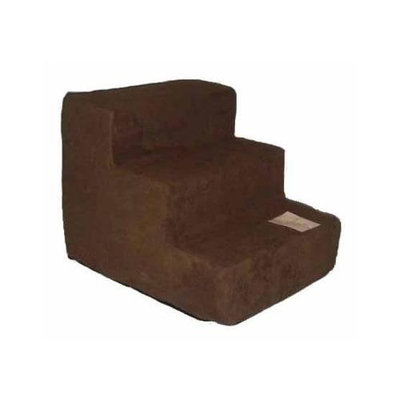 Best Pet Supplies ST2004S Pet Stairs in Dark Brown with 4 Steps
