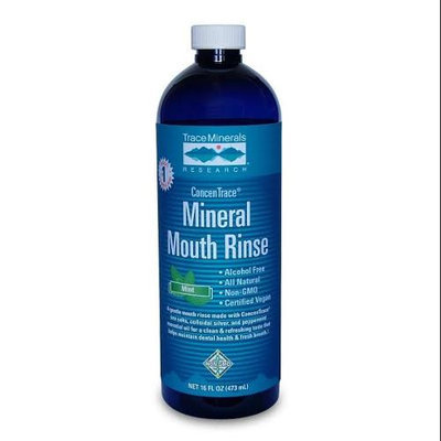 Trace Minerals Research ConcenTrace Mineral Mouth Rinse Mint 16 fl oz