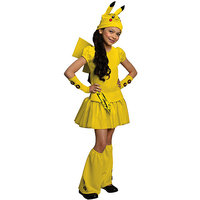 Rubies Costume Co R886700-L Girls Pokemon Pikachu Costume Size Small