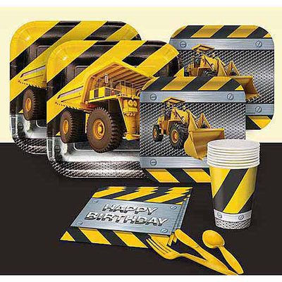 Construction Zone Basic Party Pack