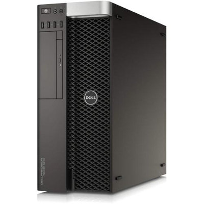 Dell Precision T5810 Tower Workstation - 1 X Intel Xeon E5-1620 V3 3.50 Ghz - 16GB RAM - 1TB Hdd - Dvd-writer - Nvidia Quadro K2200 4GB Graphics - Windows 7 Professional 64-bit (pret5810-20644blk)