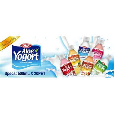 OKF AYG310 Aloe Yogurt Original 500ml Case Pack 20