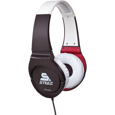 Pioneer SE-MJ721I-W Stereo Headphones - Black / White