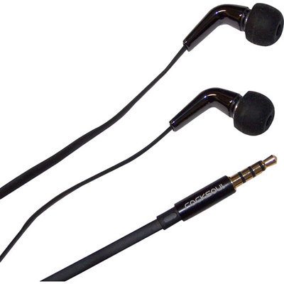 Awa Technology Inc. Rocksoul Aqua and White ER-103101AW Ceramic Stereo Earphone with Mic