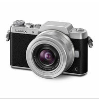 Panasonic - Lumix G Mirrorless Camera With 12-32mm Lens - Silver/black