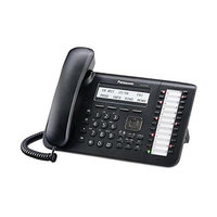 Panasonic KX-DT543 Phone Black Digital 3-line LCD, with Backlight, 24 CO Key, Full Duplex SP-Phone, with Built In EHS