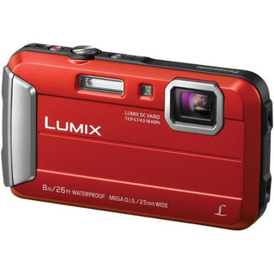 Panasonic - Lumix Dmc-ts30 16.1-megapixel Digital Camera - Red