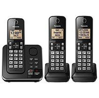 Panasonic DECT 6.0 3 Handset Cordless Phone with Answering System
