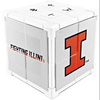 Wiseways Kube WKL015 Bluetooth Collegiate Speaker - Illinois School
