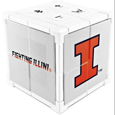 Wiseways Kube WKL015 Bluetooth Collegiate Speaker - Illinois School