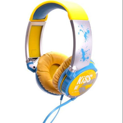 IDANCE KM300 KiSS ME Headphones with Software Voucher Yellow/Blue