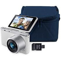 Samsung NX MINI 20.5MP Smart Wi-Fi Camera Bundle with 16GB microSD Card and Premium Camera Case