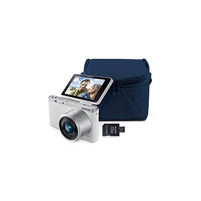 Samsung NX MINI 20.5MP Smart Wi-Fi Camera Bundle with 16GB microSD Card and Premium Camera Case