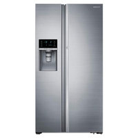 Samsung 22 cu. ft. Counter Depth Side-by-Side Food ShowCase Refrigerator - Stainless Steel