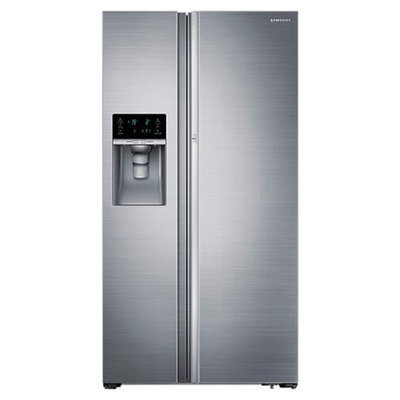 Samsung 22 cu. ft. Counter Depth Side-by-Side Food ShowCase Refrigerator - Stainless Steel