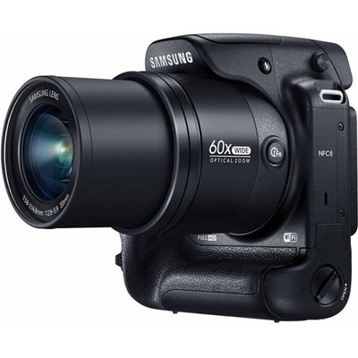 Samsung WB2200F 16.4 Megapixel Bridge Camera - Black