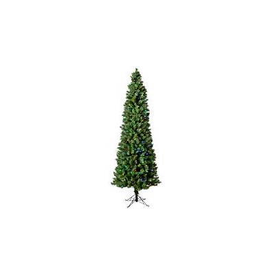 7 Ft Austrian Pine Color Changing Pre-lit Pencil Tree
